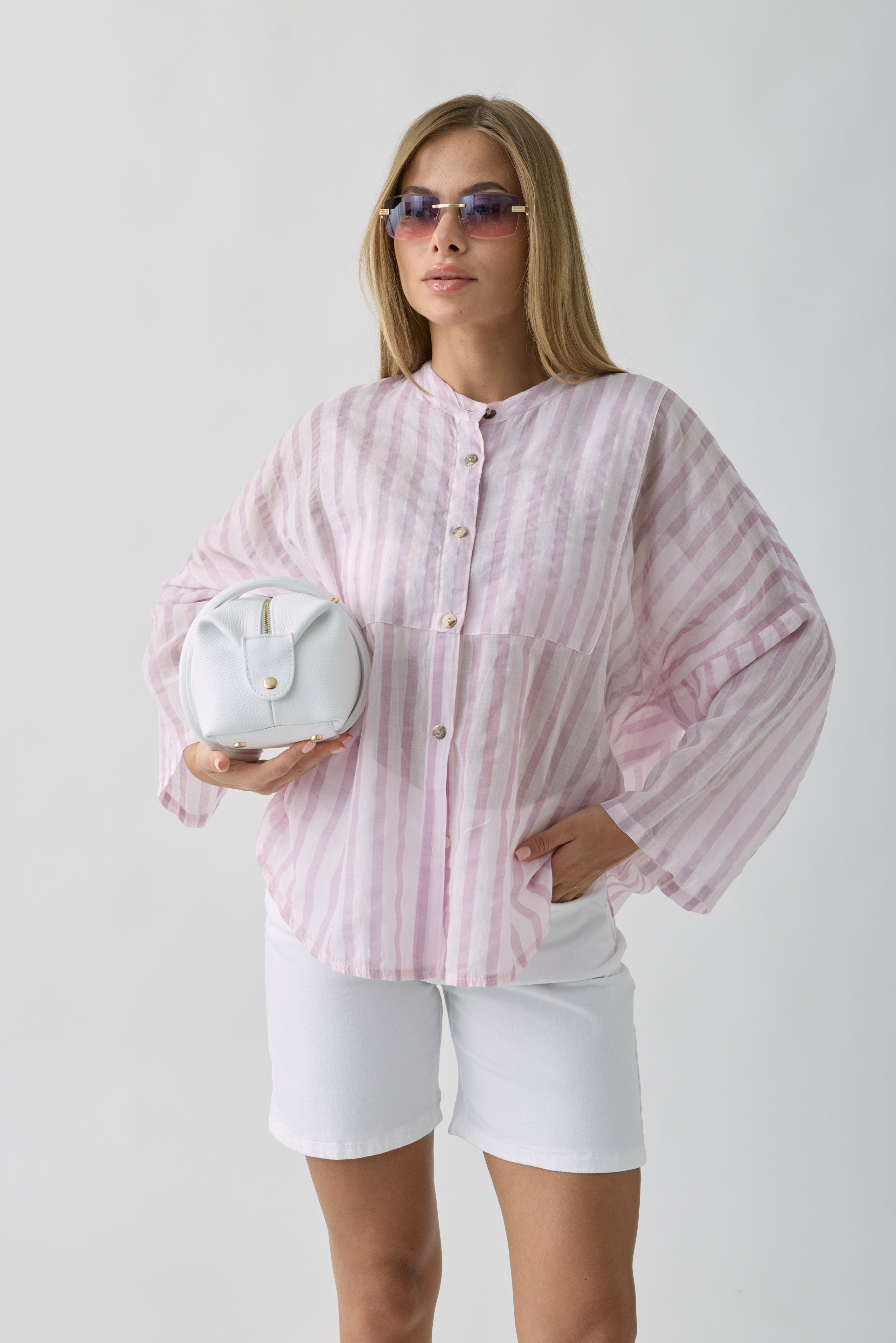 Camicia Polly rosa|Colore:Rosa