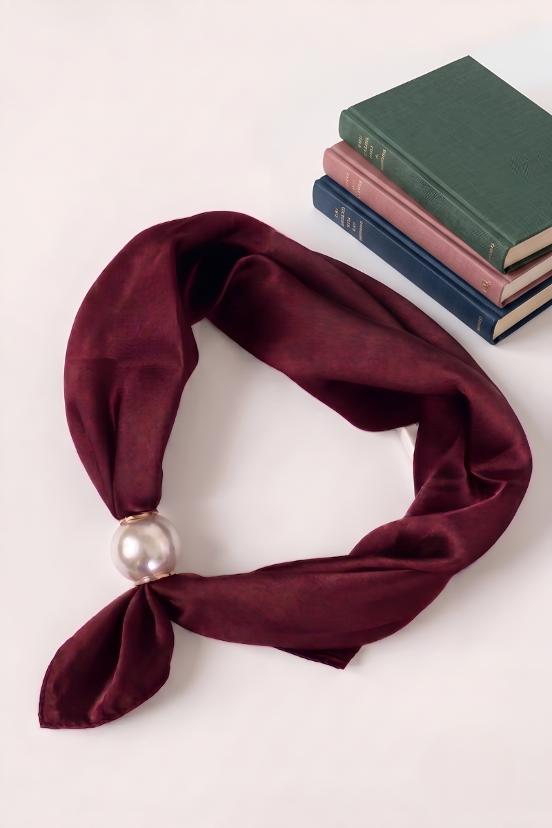 Foulard Licya Rosso india|Colore:Rosso india
