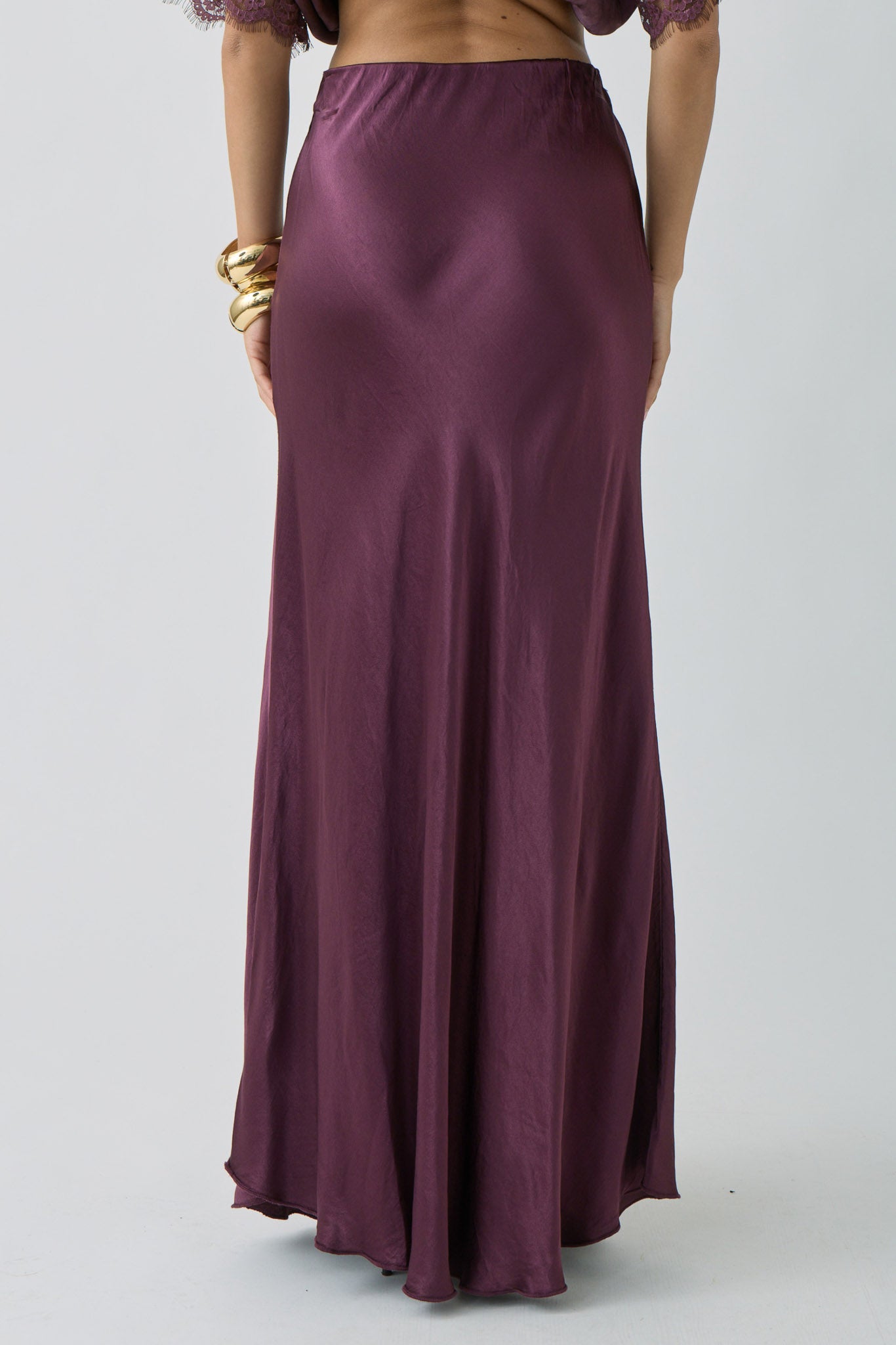 Gonna Longuette malva|Colore:Malva