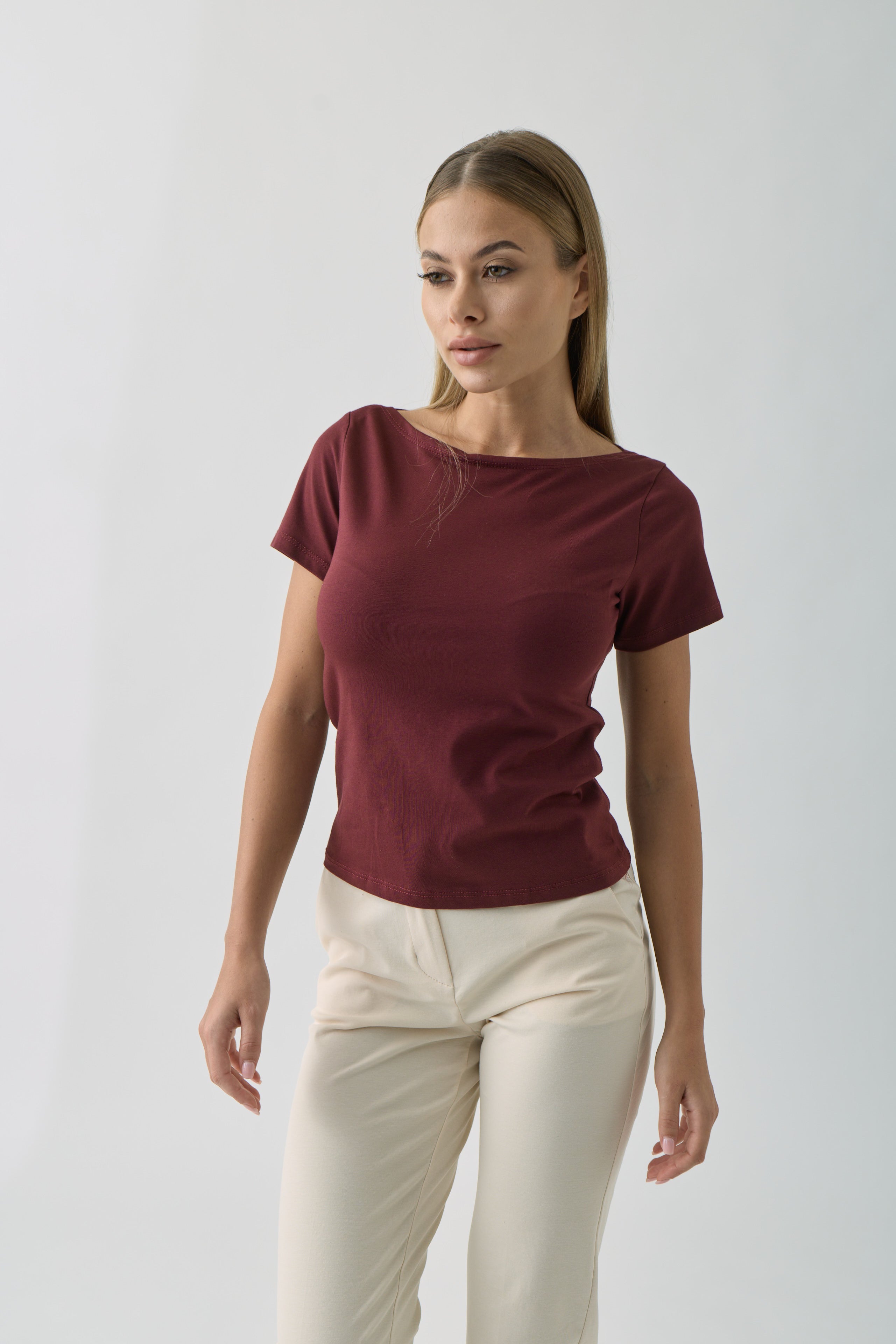 Maglia Mirea bordeaux|Colore:Bordeaux