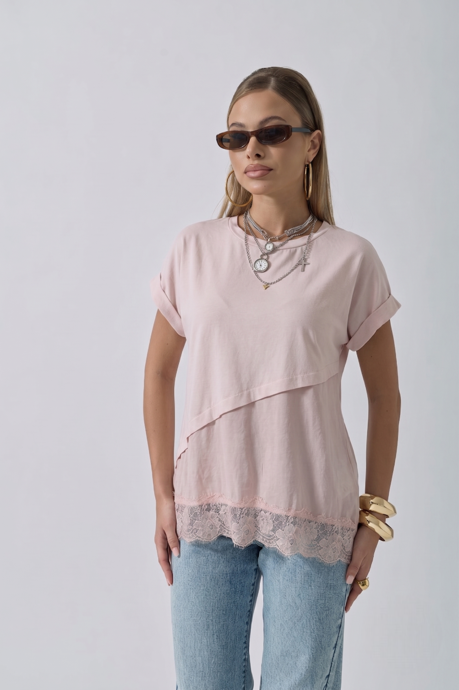 T-Shirt Duo Rosa|Colore:Rosa