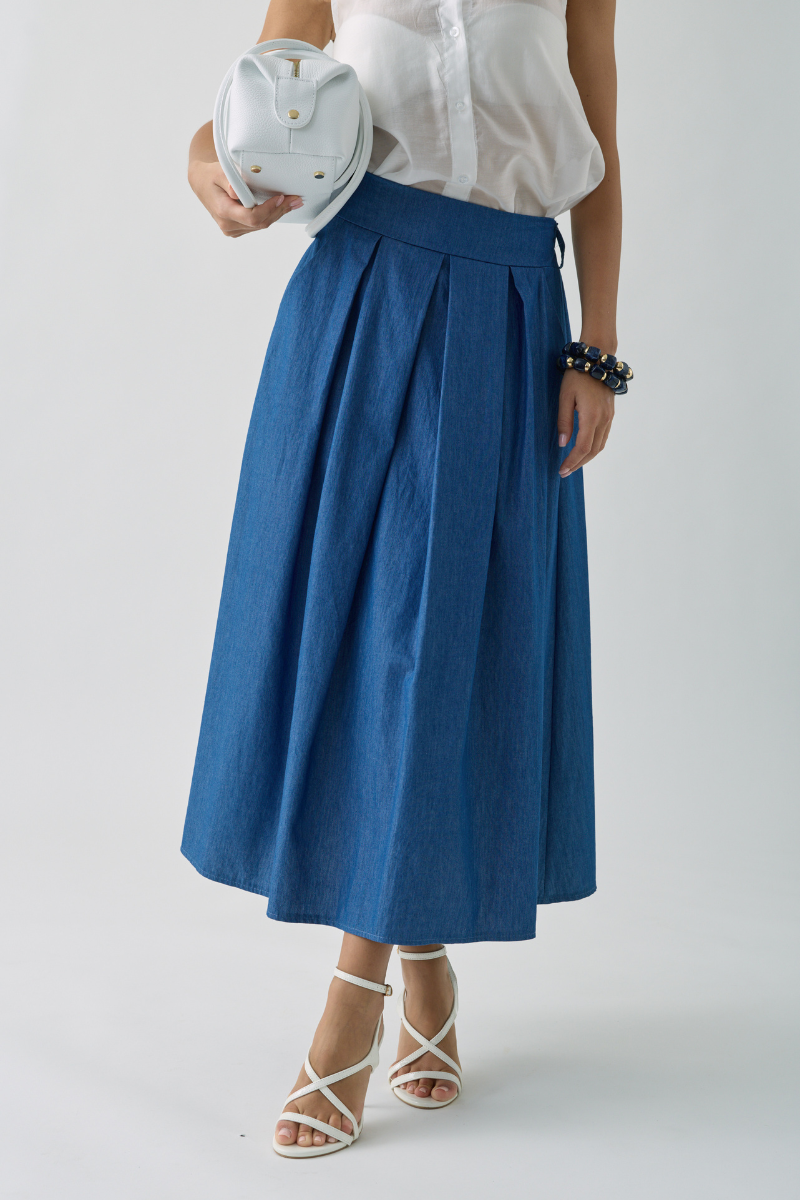 Gonna Denim denim chiaro|Colore:Denim chiaro