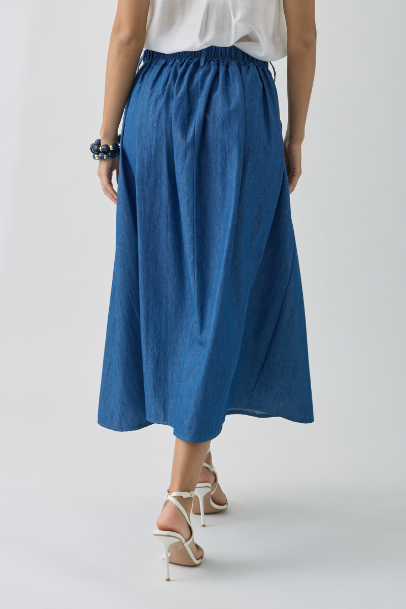 Gonna Denim denim chiaro|Colore:Denim chiaro