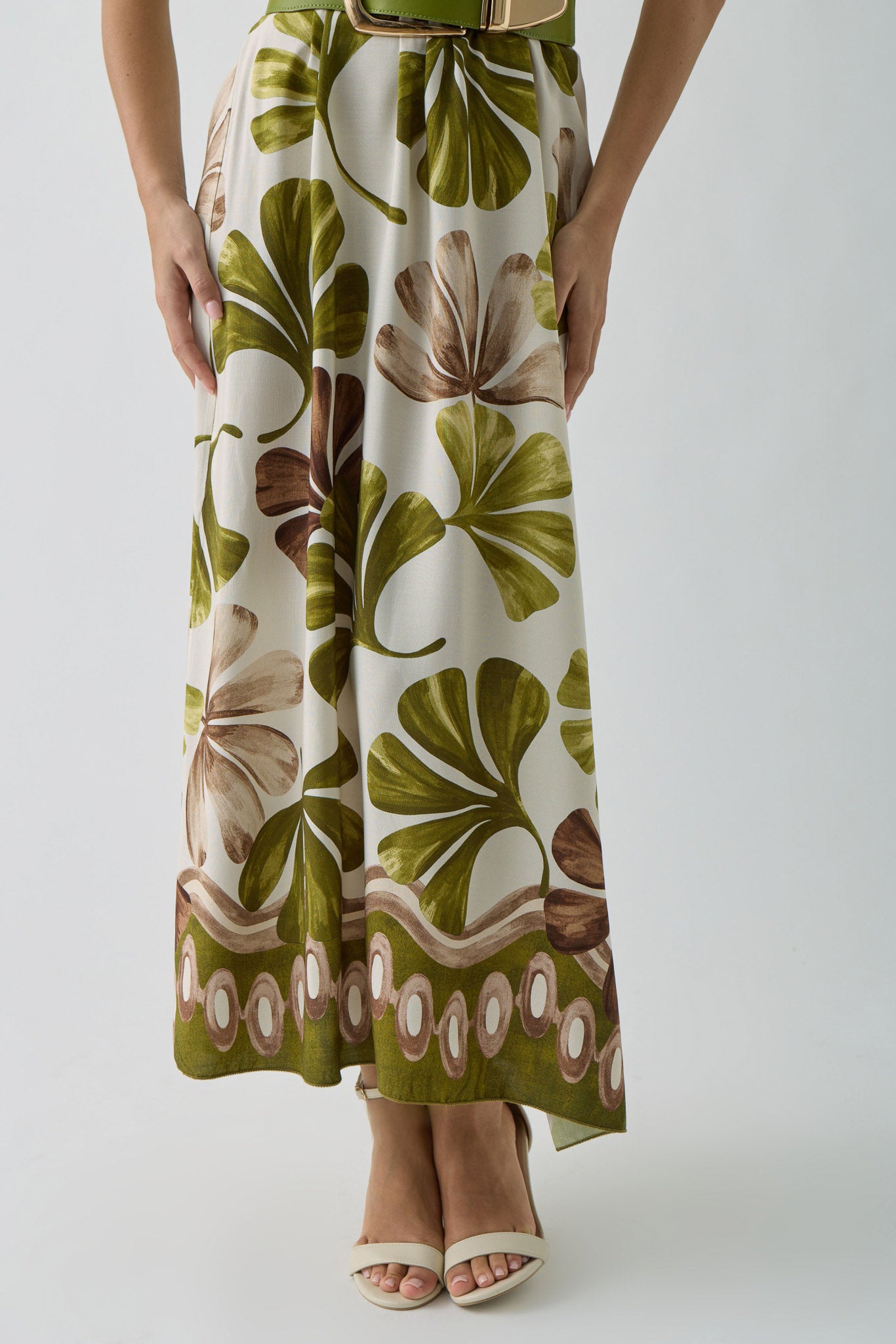 Abito Foliage Verde|Colore:Verde