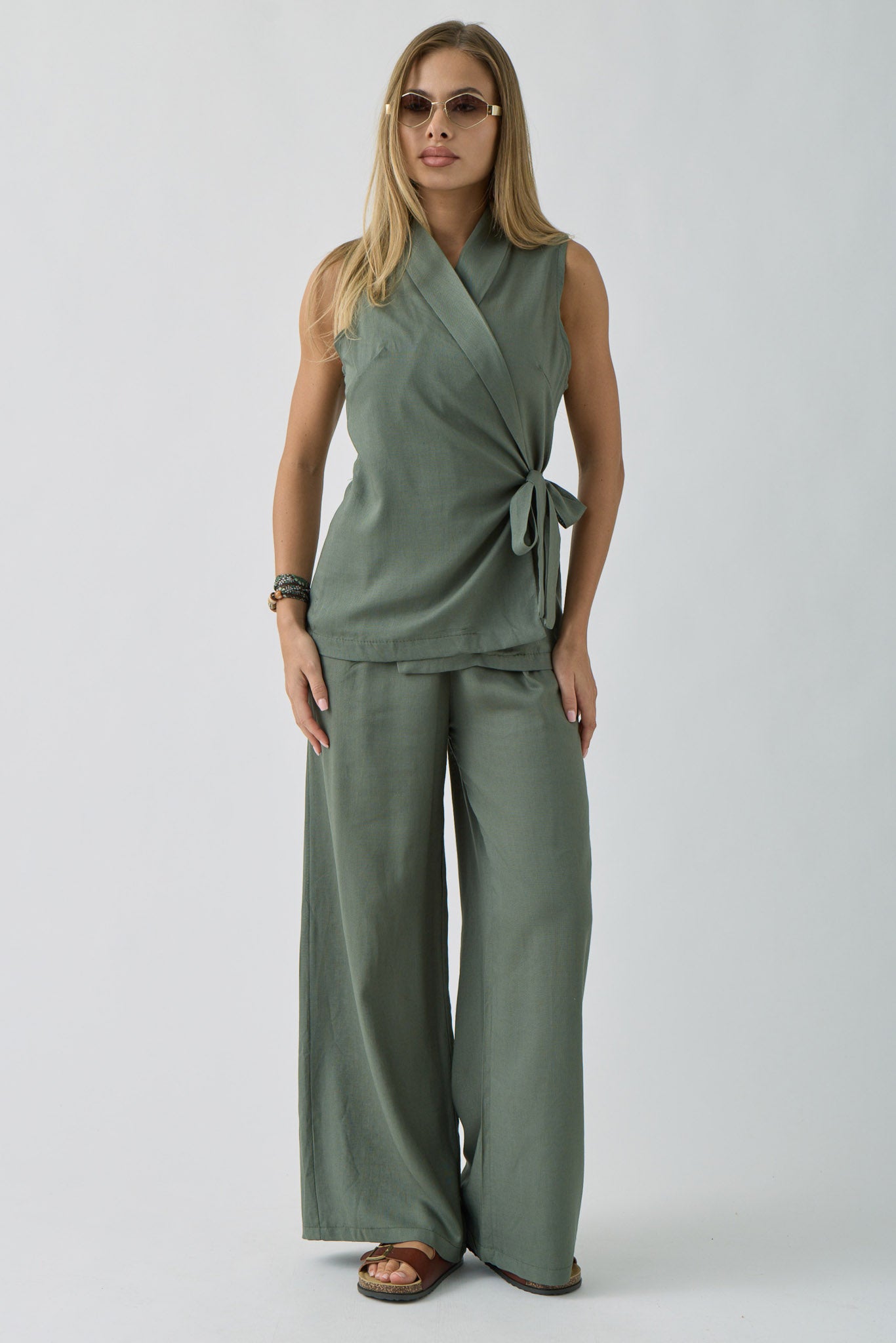 Coordinato Chic verde militare|Colore:Verde militare