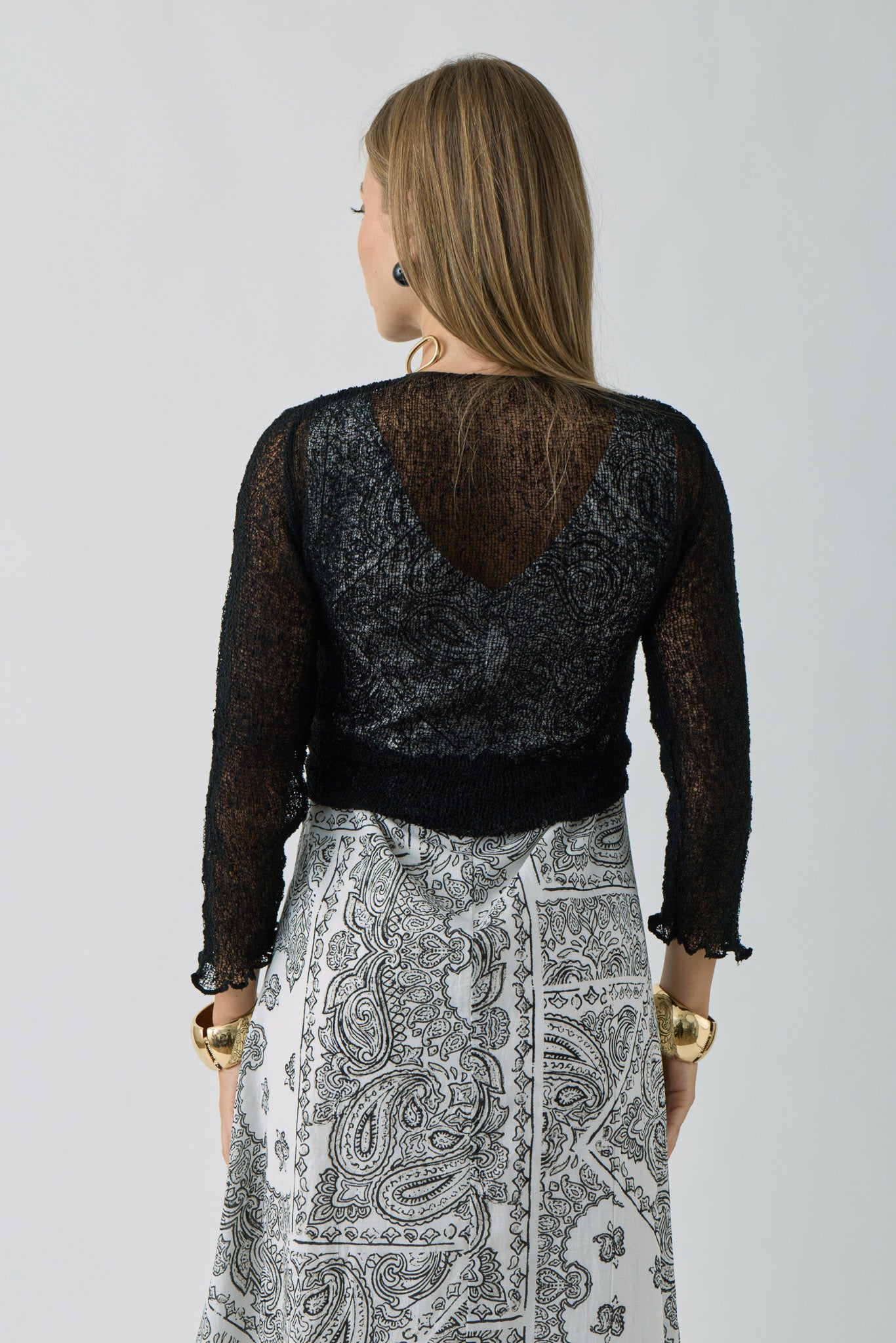 Cardigan Cloudy Nero|Colore:Nero