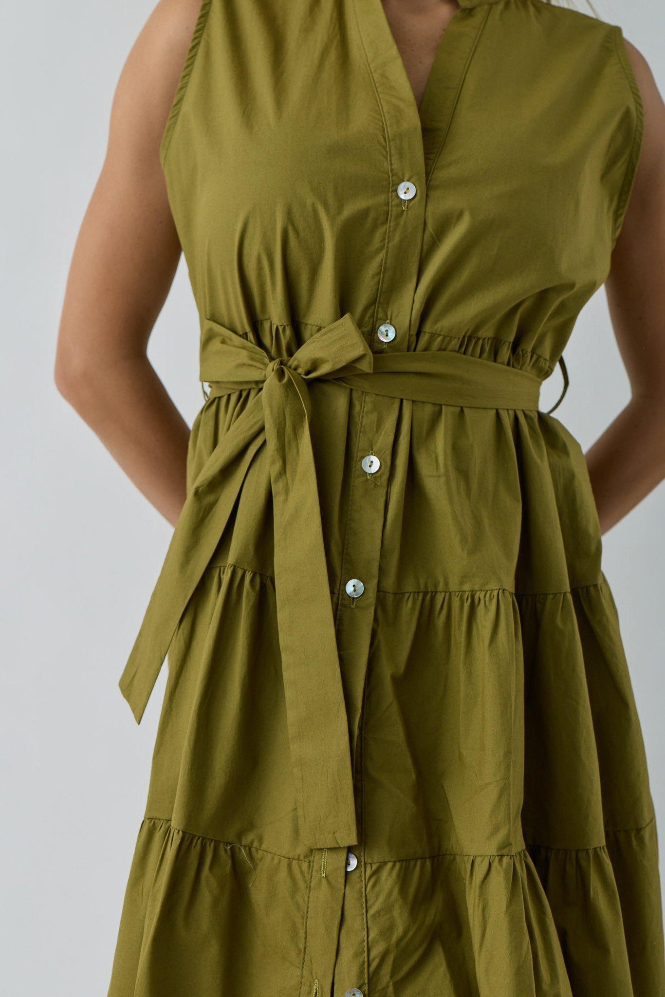 Chemisier Corto Verde|Colore:Verde