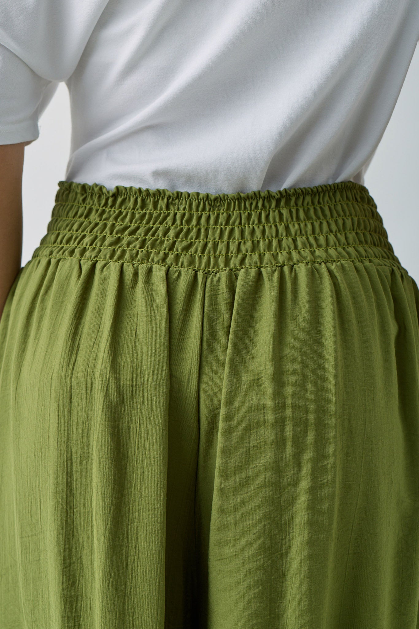 Pantapalazzo Con Elastico Verde|Colore:Verde