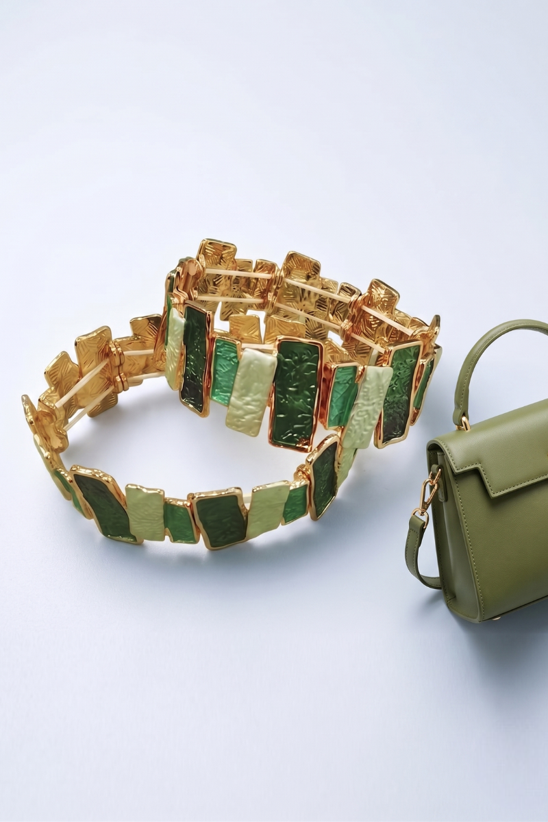 Bracciale Frida Verde|Colore:Verde