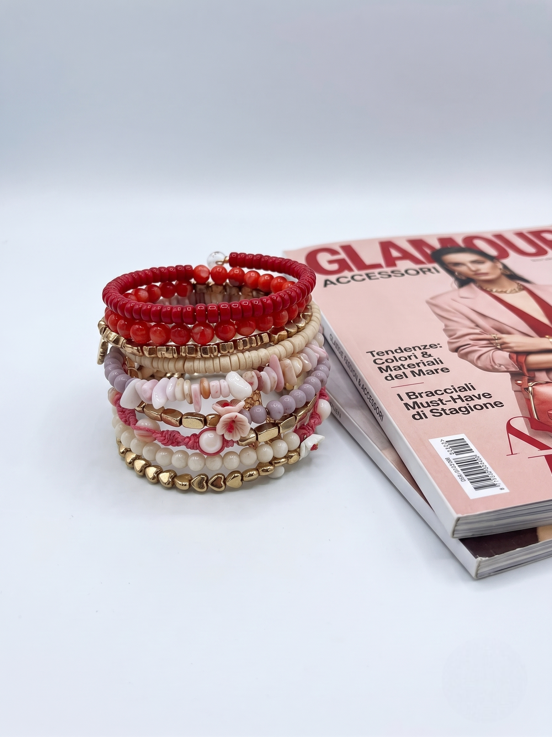 Bracciale Spirale rosa|Colore:Rosa