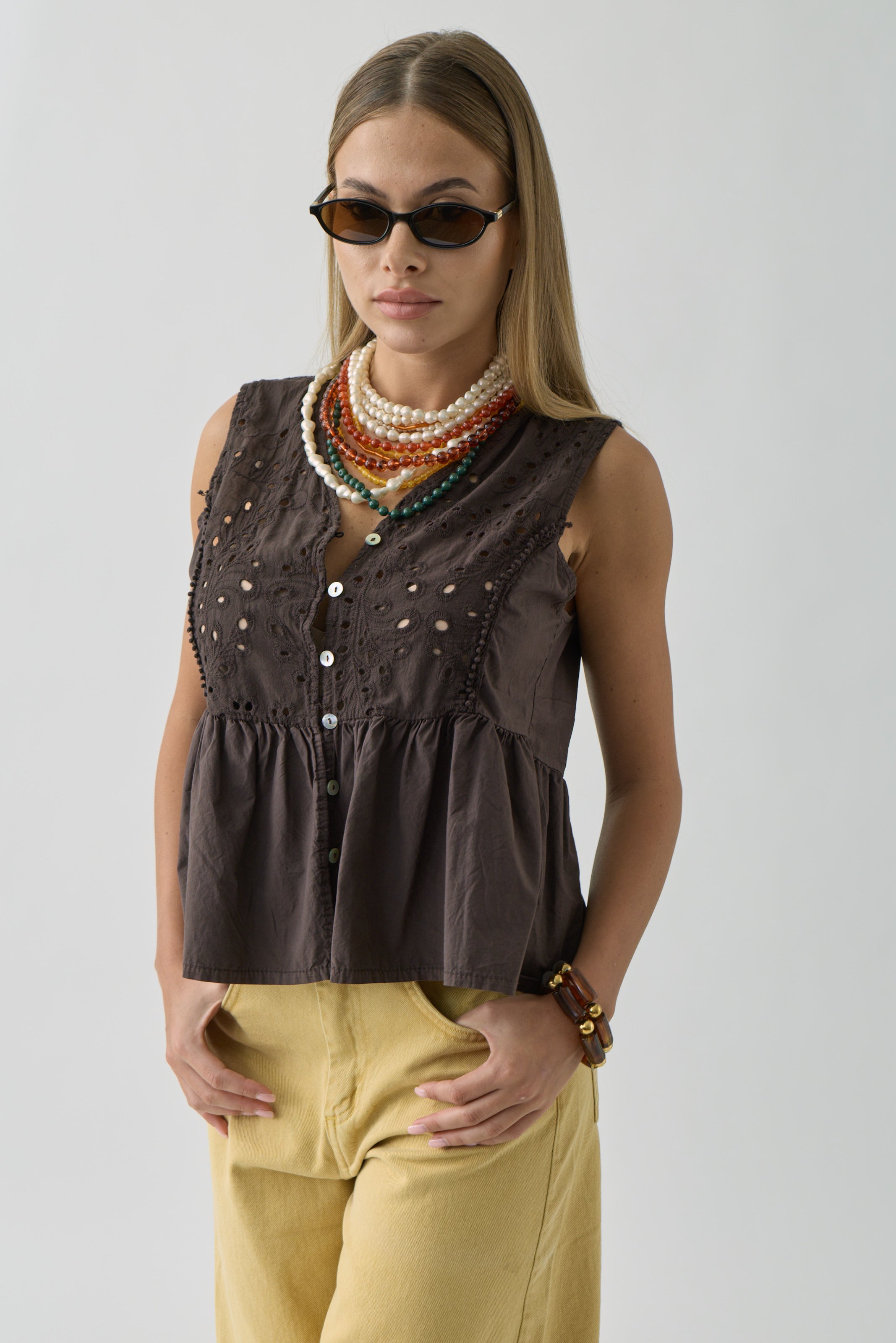 Camicia Penny testa di moro|Colore:Testa di moro