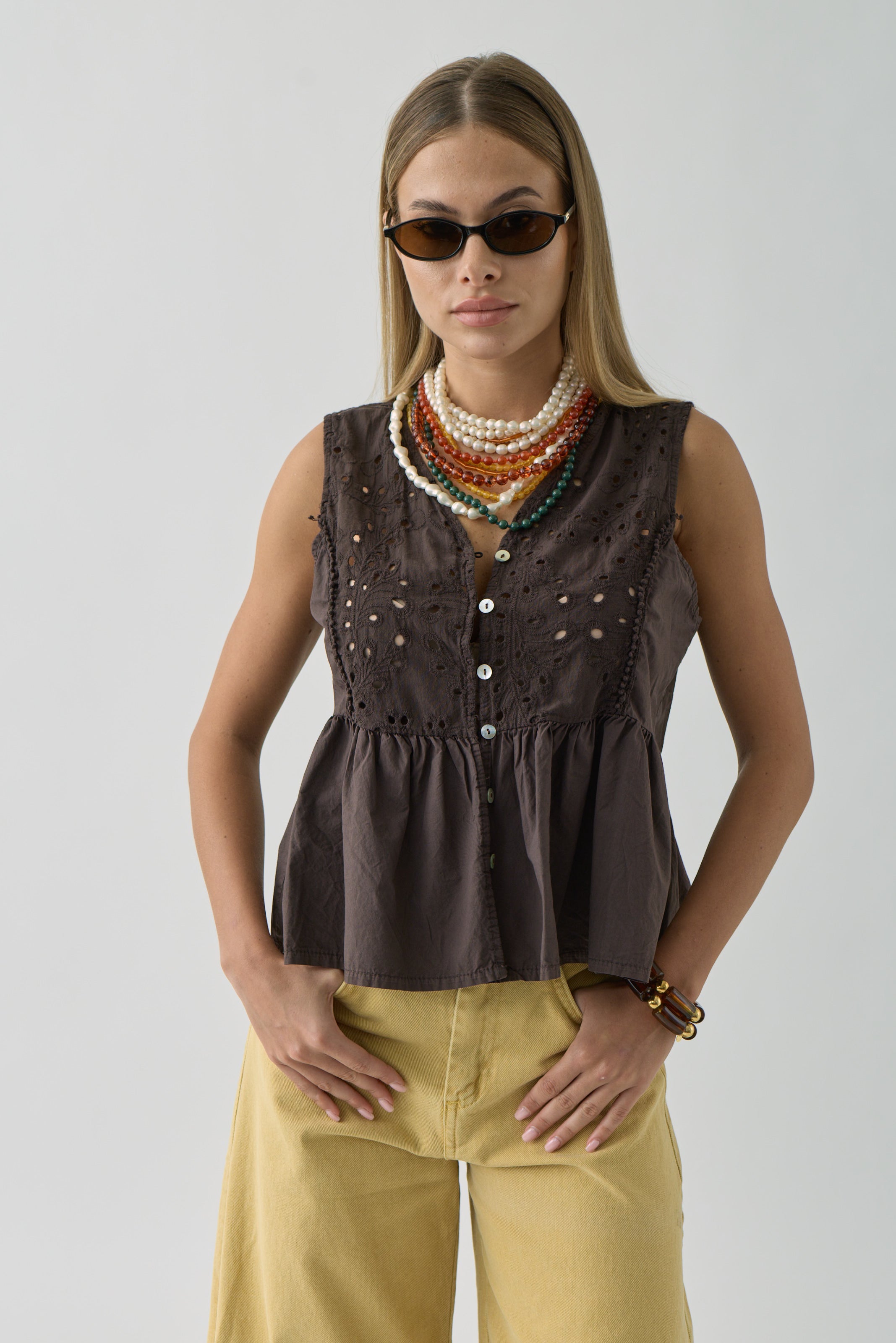 Camicia Penny testa di moro|Colore:Testa di moro