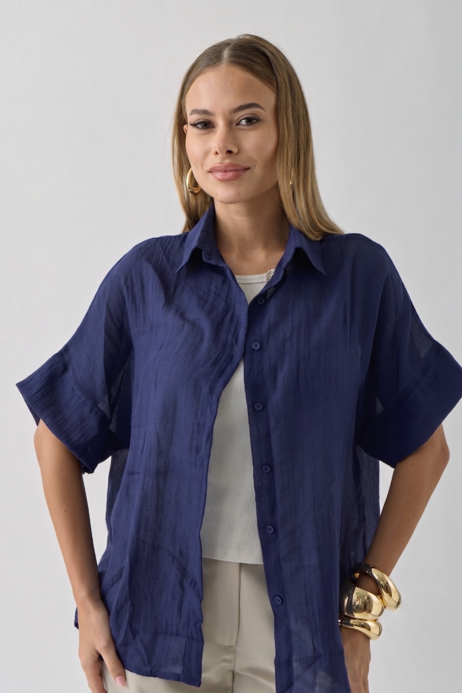 Camicia Ruben Blu|Colore:Blu