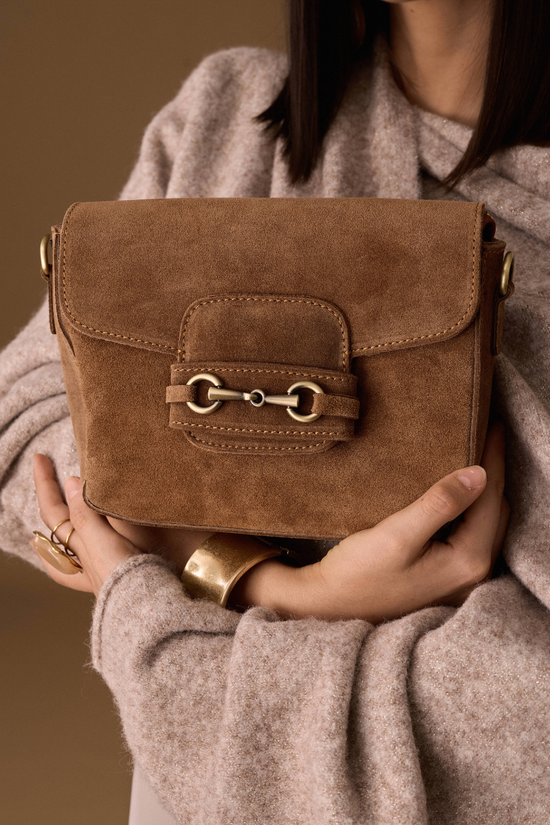 Borsa jill cuoio scuro|Colore:Cuoio scuro