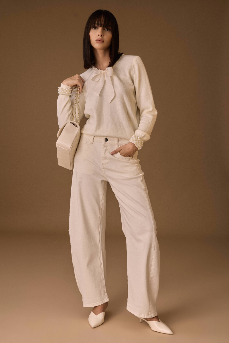 Pantalone Snow panna|Colore:Panna
