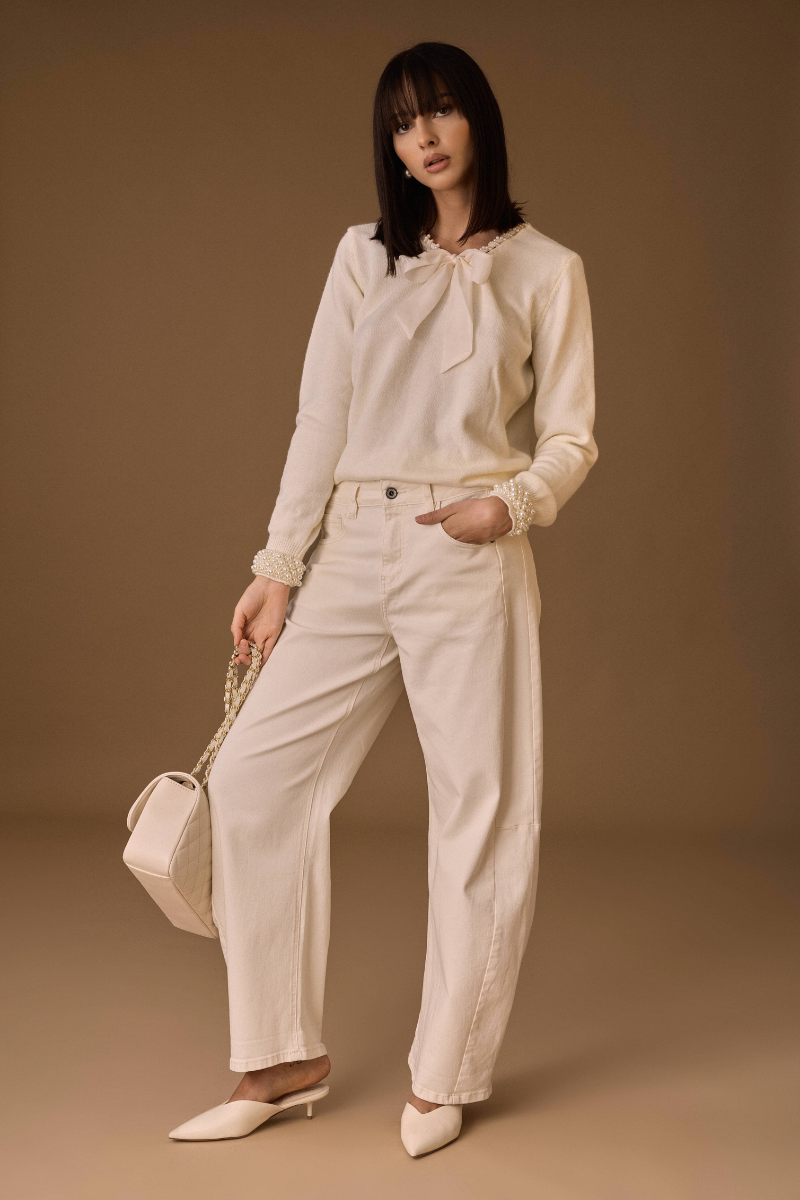 Pantalone Snow panna|Colore:Panna