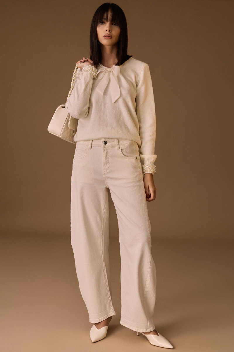 Pantalone Snow panna|Colore:Panna