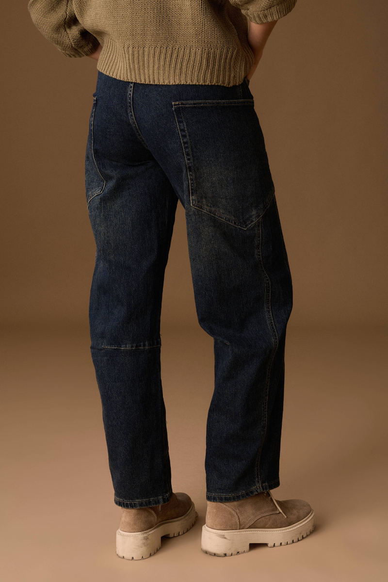 Jeans Con Tasconi denim|Colore:Denim