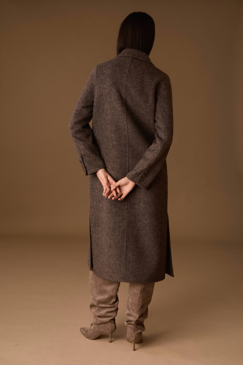 Cappotto Wool testa di moro|Colore:Testa di moro