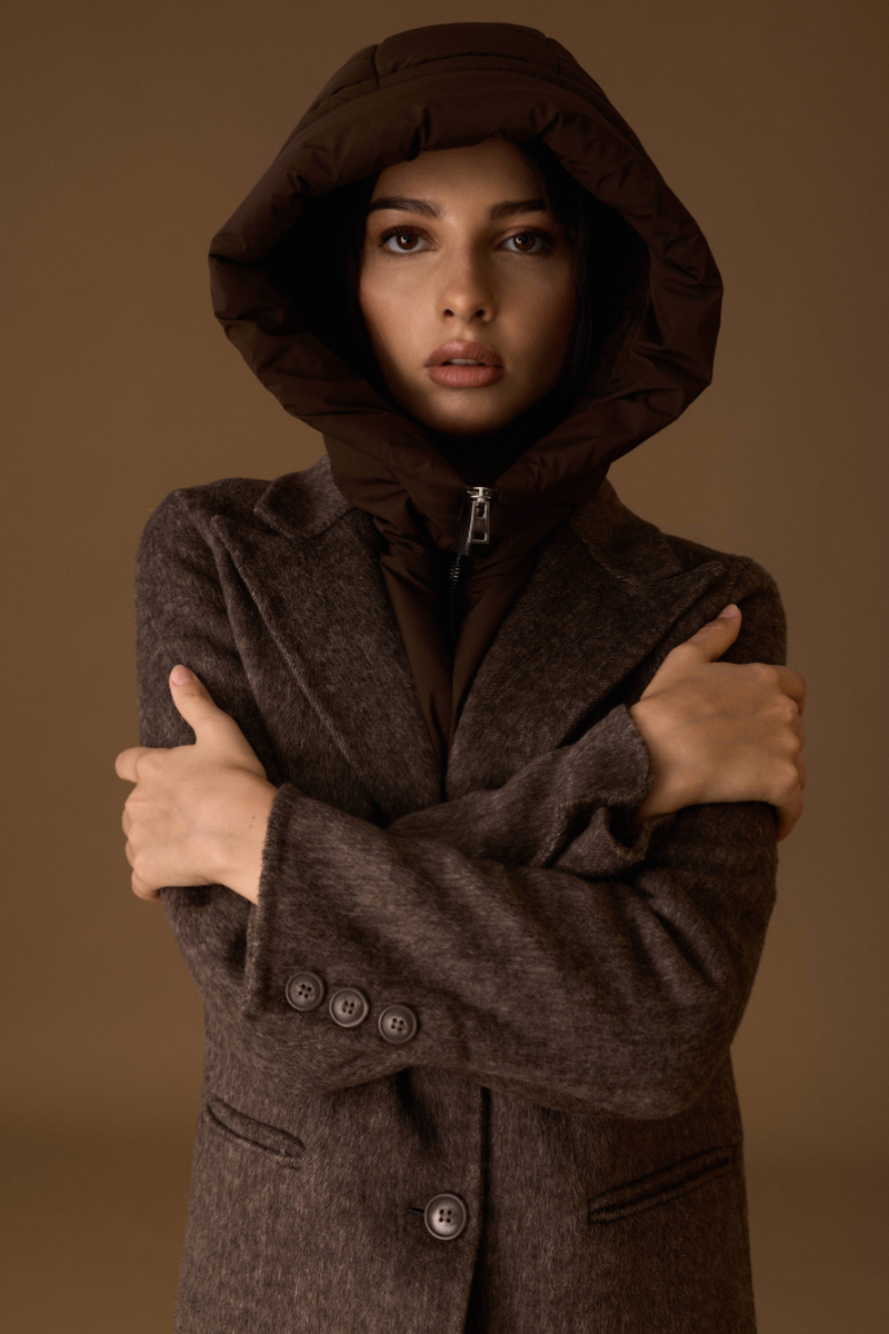 Cappotto Wool testa di moro|Colore:Testa di moro