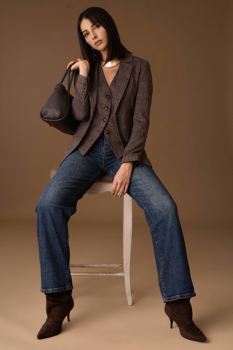 Jeans Dritto denim|Colore:Denim