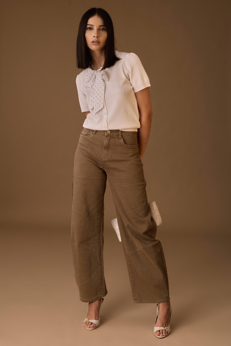 Pantalone Ballon cammello|Colore:Cammello