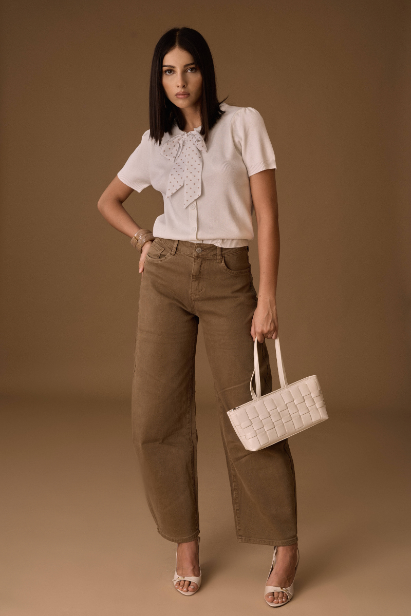Pantalone Ballon cammello|Colore:Cammello