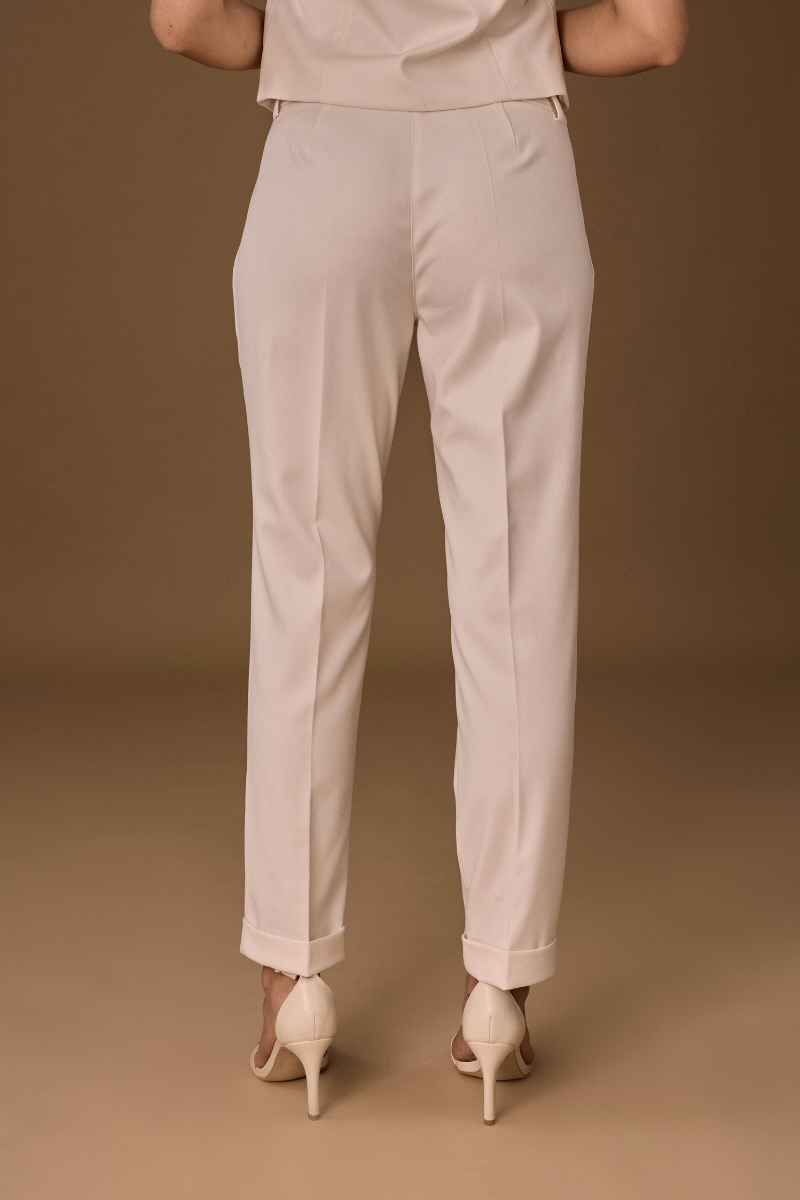 Pantalone Sartoriale Capri burro|Colore:Burro