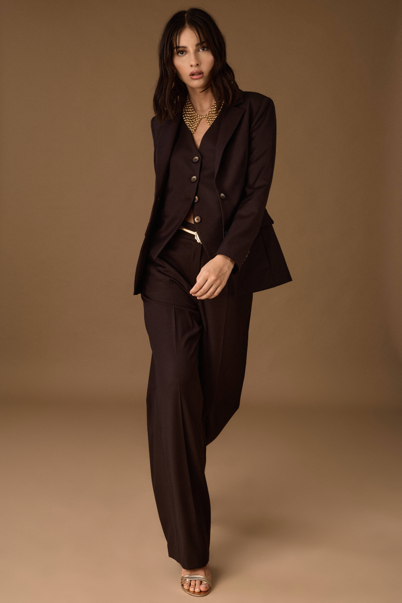 Pantalone Sartoriale Office Testa di moro|Colore:Testa di moro