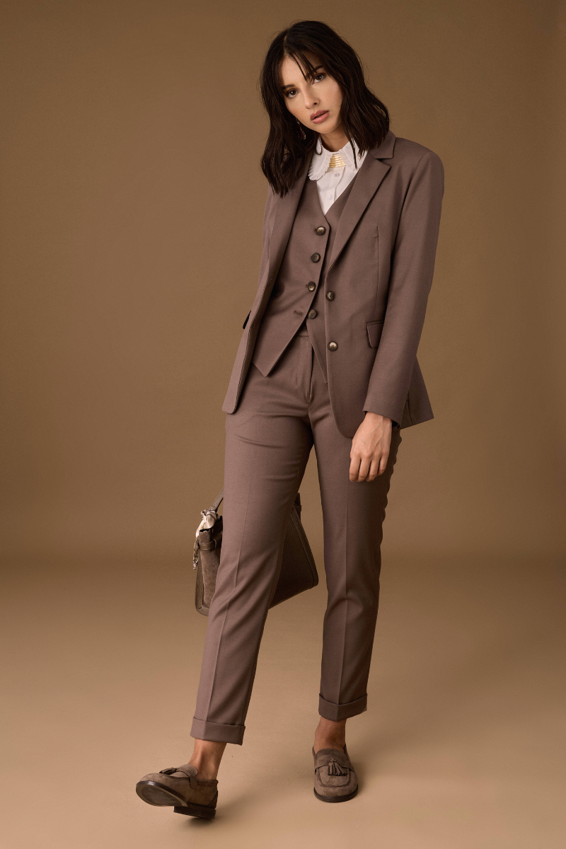 Pantalone Sartoriale Capri Tortora|Colore:Tortora