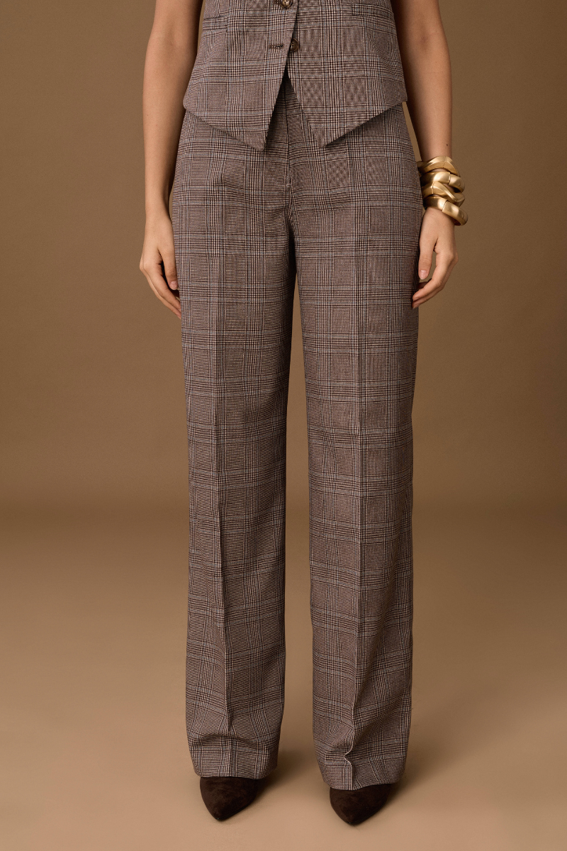 Pantalone Sartoriale Galles tortora|Colore:Tortora