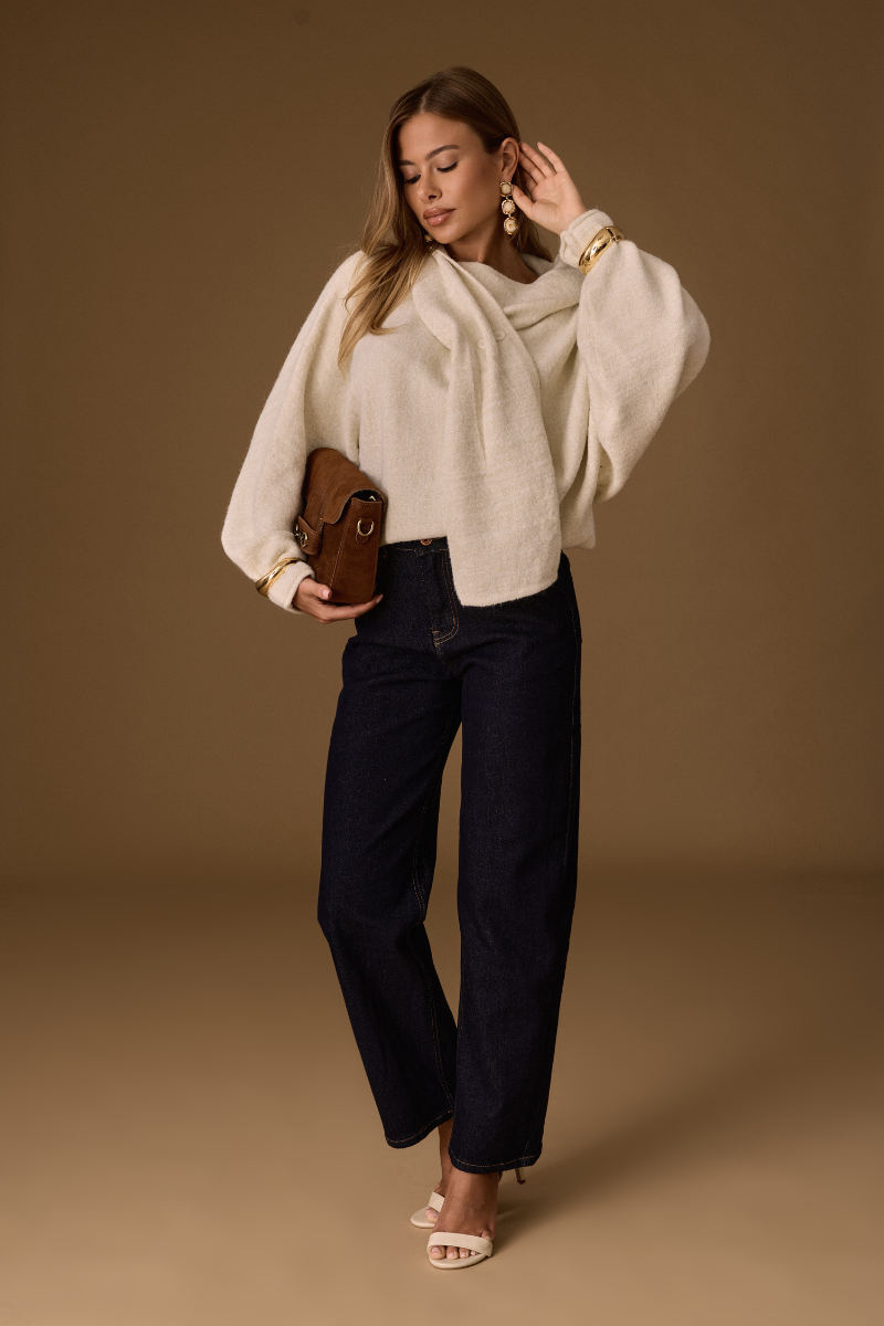 Jeans Momfit denim|Colore:Denim