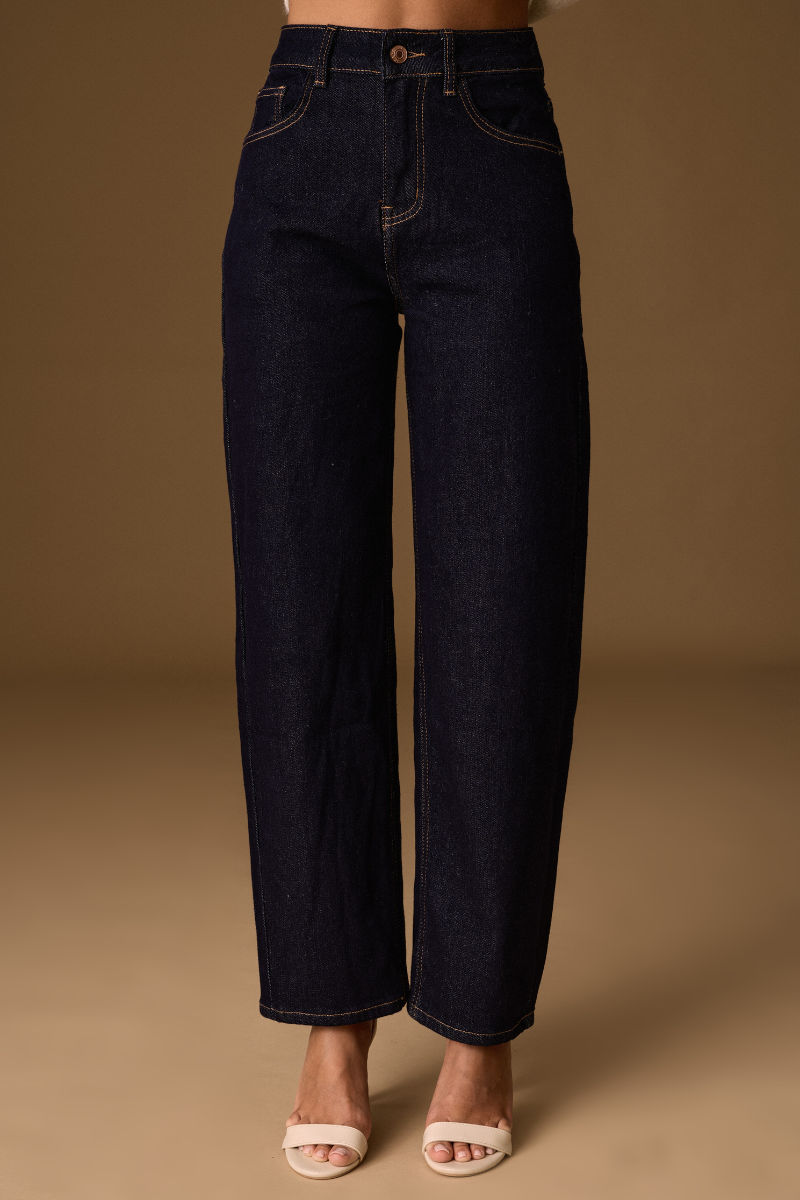 Jeans Momfit denim|Colore:Denim