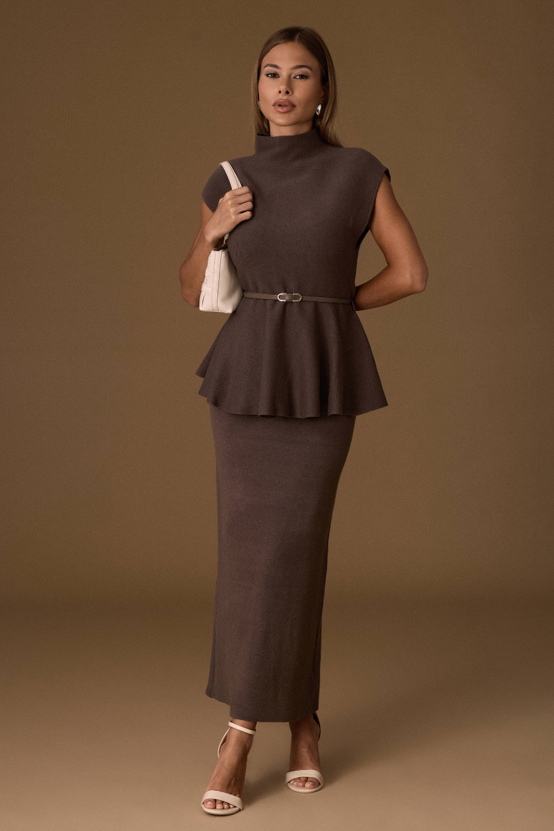 Coordinato Kim Tortora|Colore:Tortora