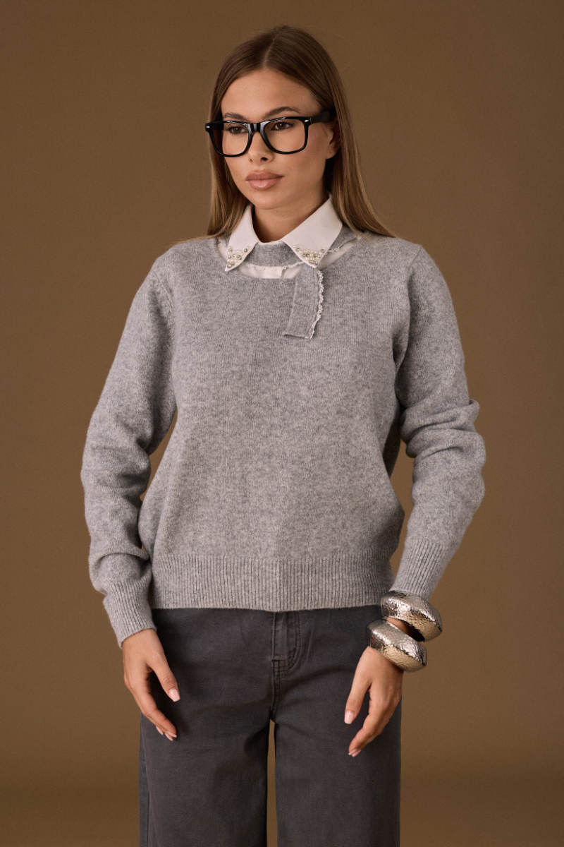Pull Candy Grigio|Colore:Grigio