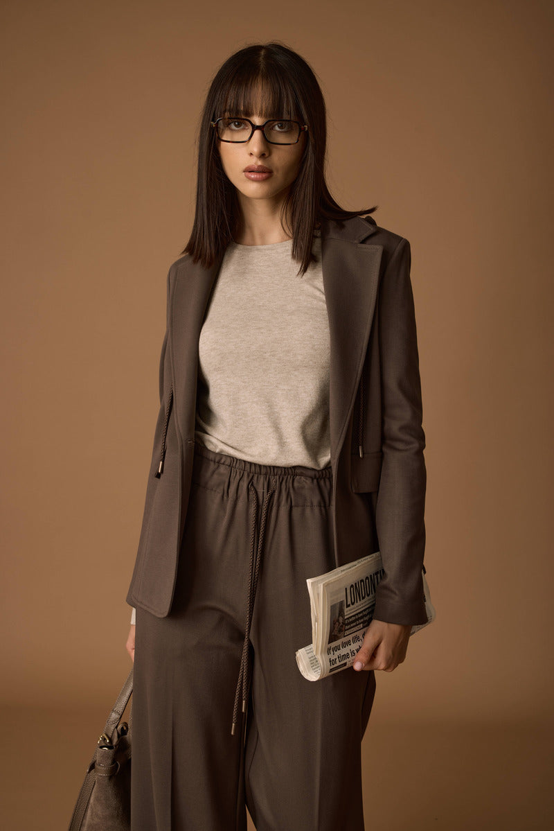 Giacca Sartoriale René fango|Colore:Fango