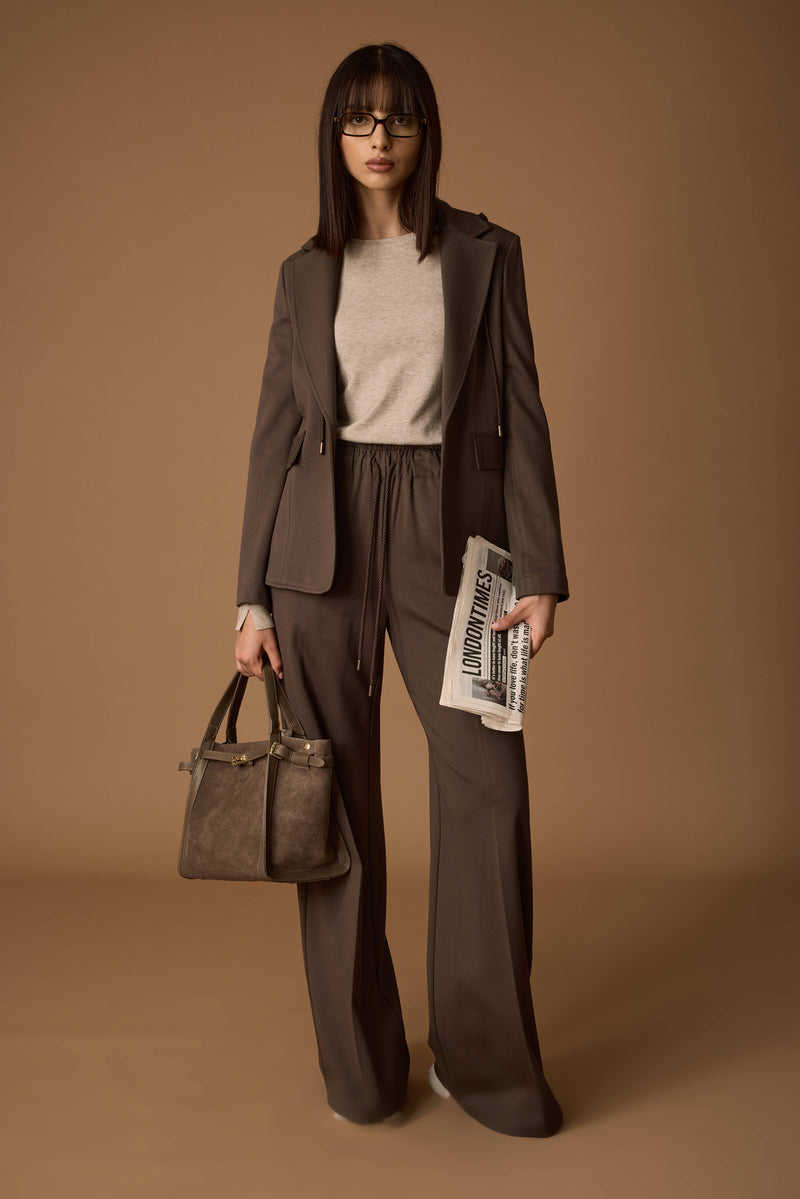 PAntalone Sartoriale René fango|Colore:Fango