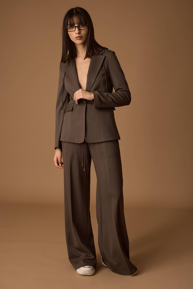 PAntalone Sartoriale René fango|Colore:Fango