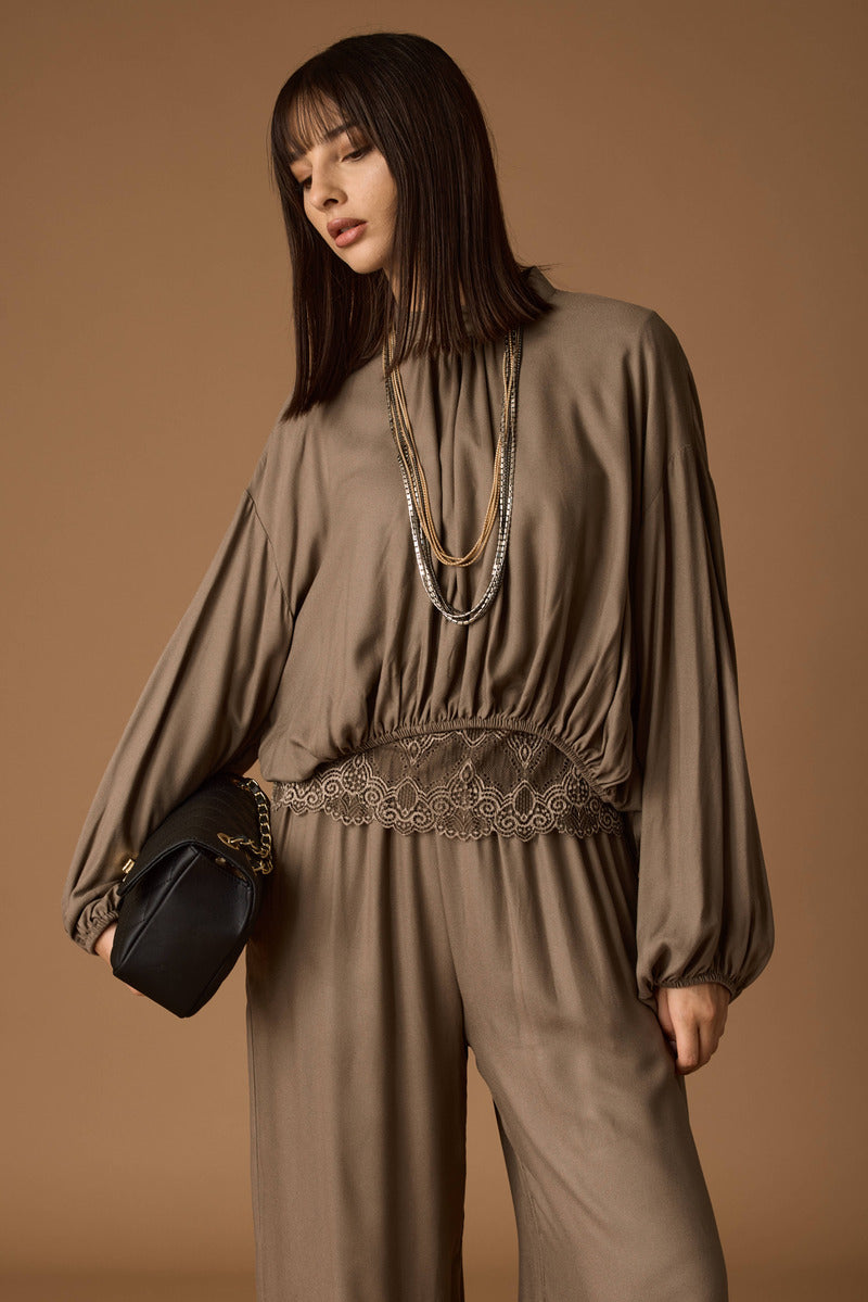 Coordinato Comfort fango|Colore:Fango