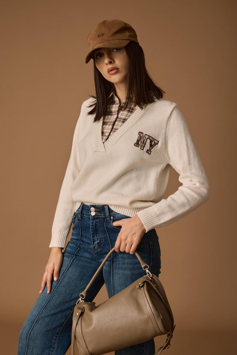 Pull NY Testa di moro|Colore:Testa di moro