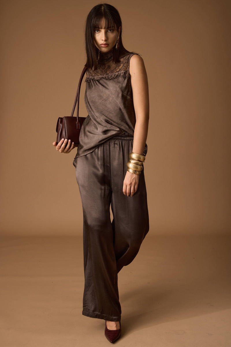 Pantalone Soft testa di moro|Colore:Testa di moro