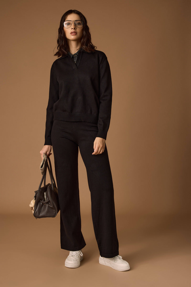 Coordinao Lora nero|Colore:Nero