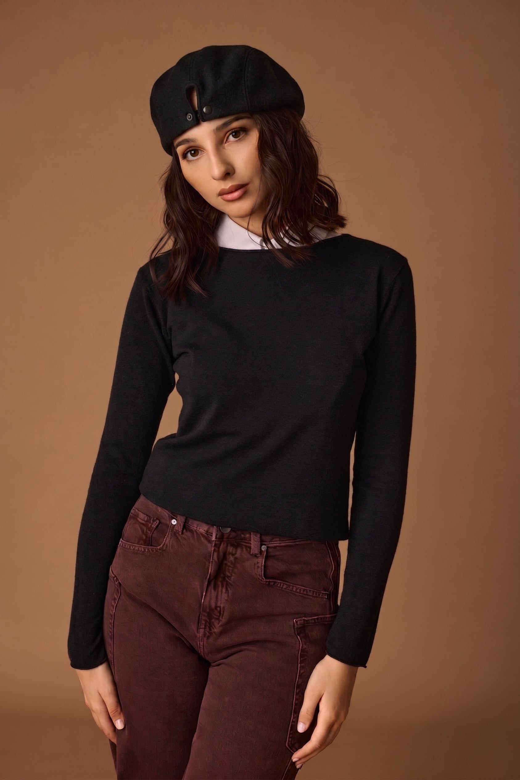 Pull Basic nero|Colore:Nero