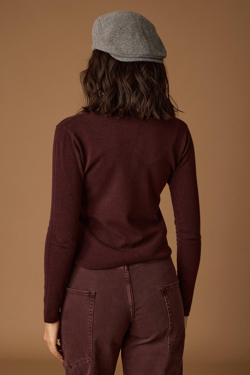Pull Basic vinaccio|Colore:Vinaccio