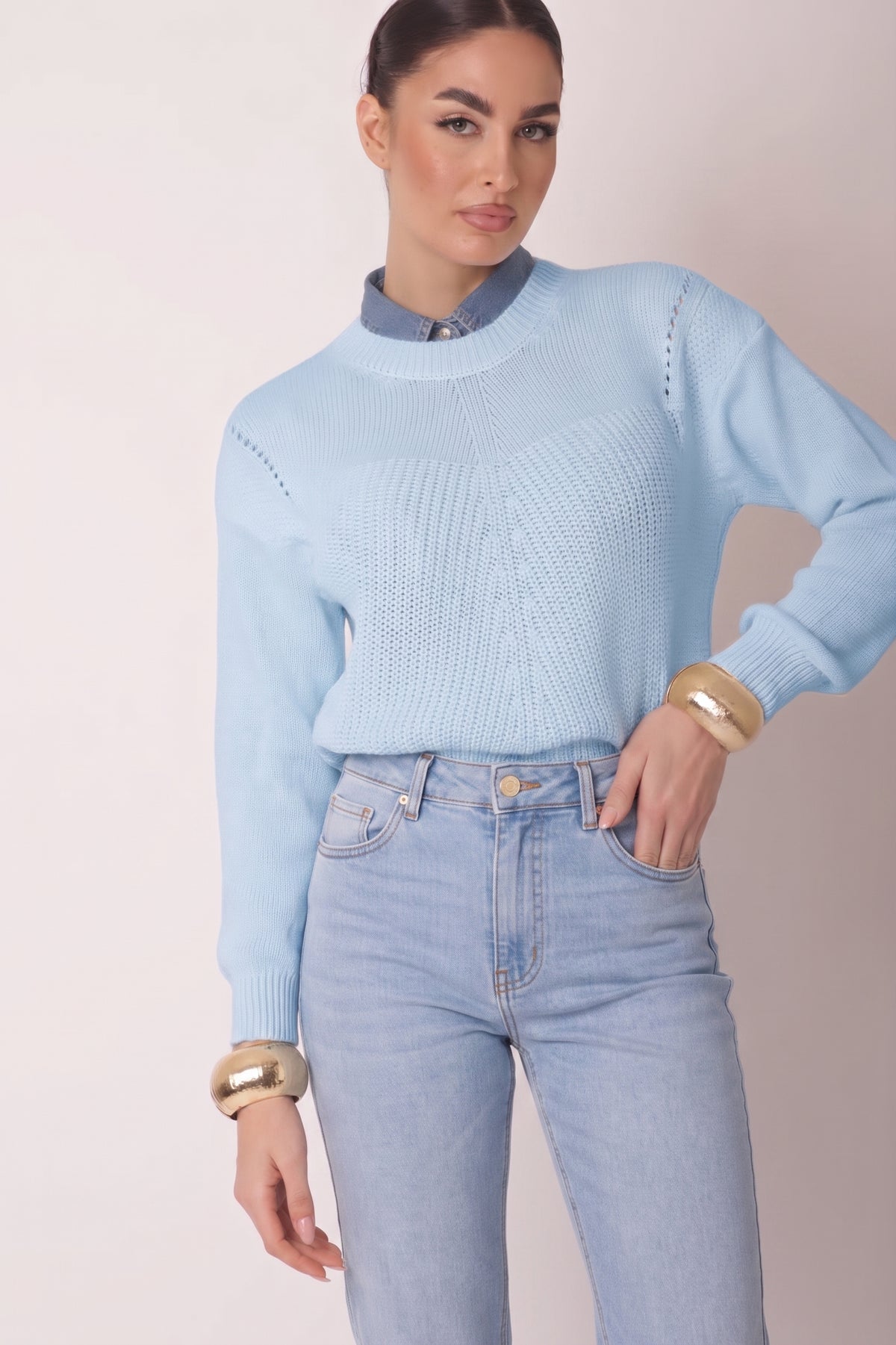 Maglia Ronnie Azzurro|Colore:Azzurro