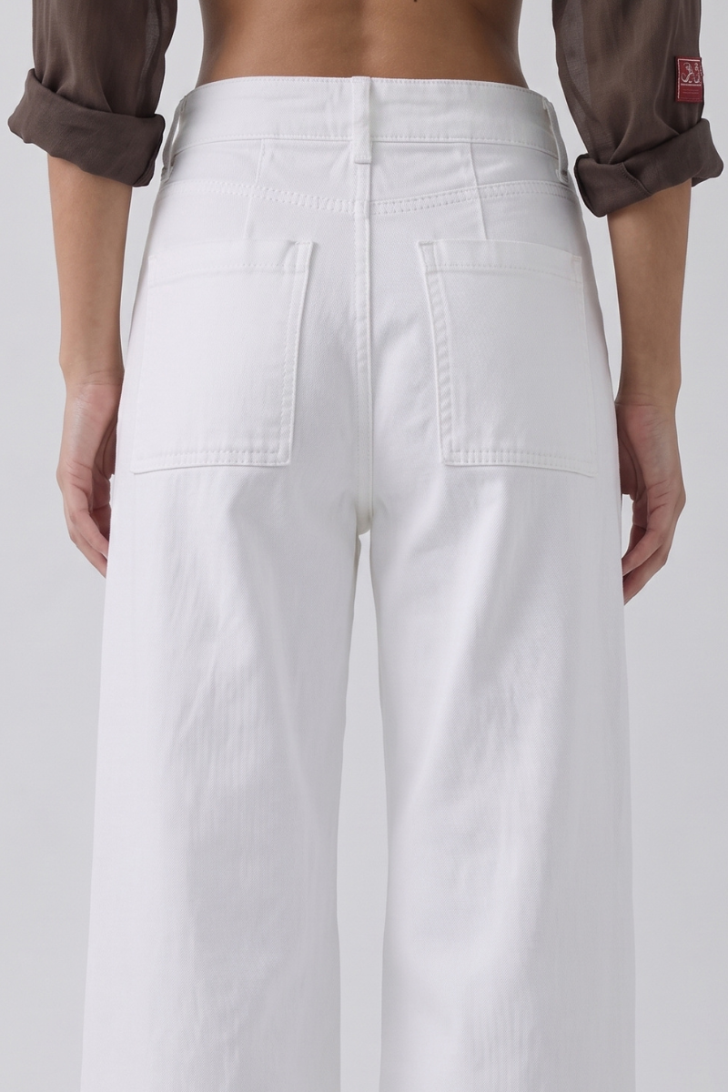 Pantalone Sofia bianco|Colore:Bianco