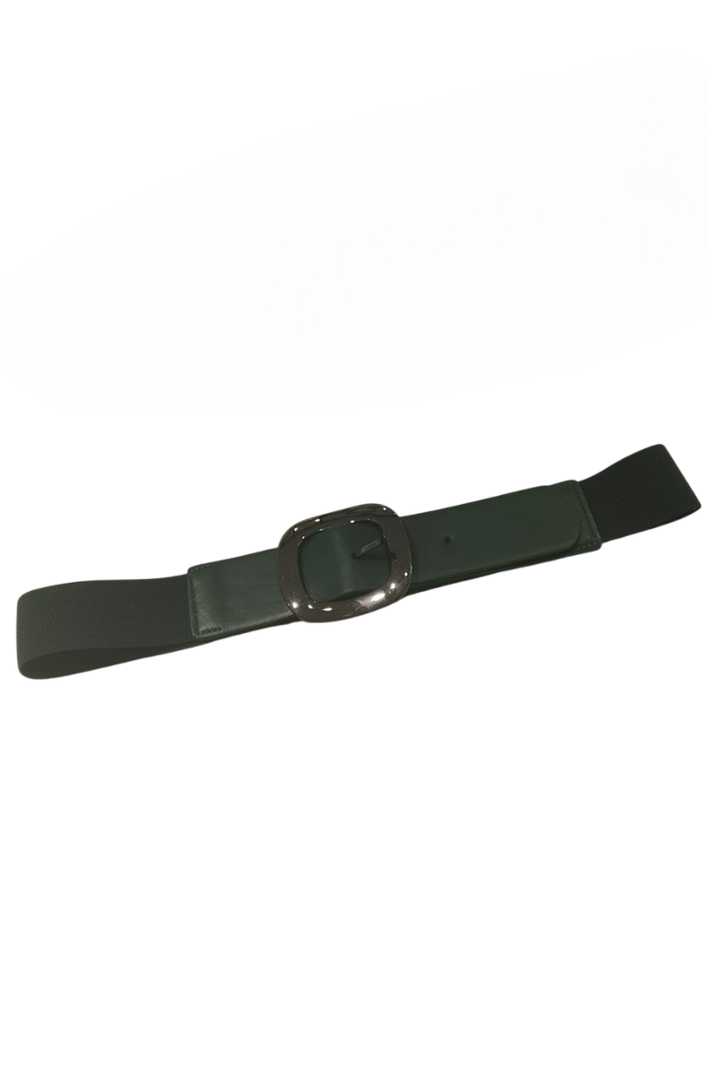 Cintura Elastica Retro verde bosco|Colore:Verde bosco