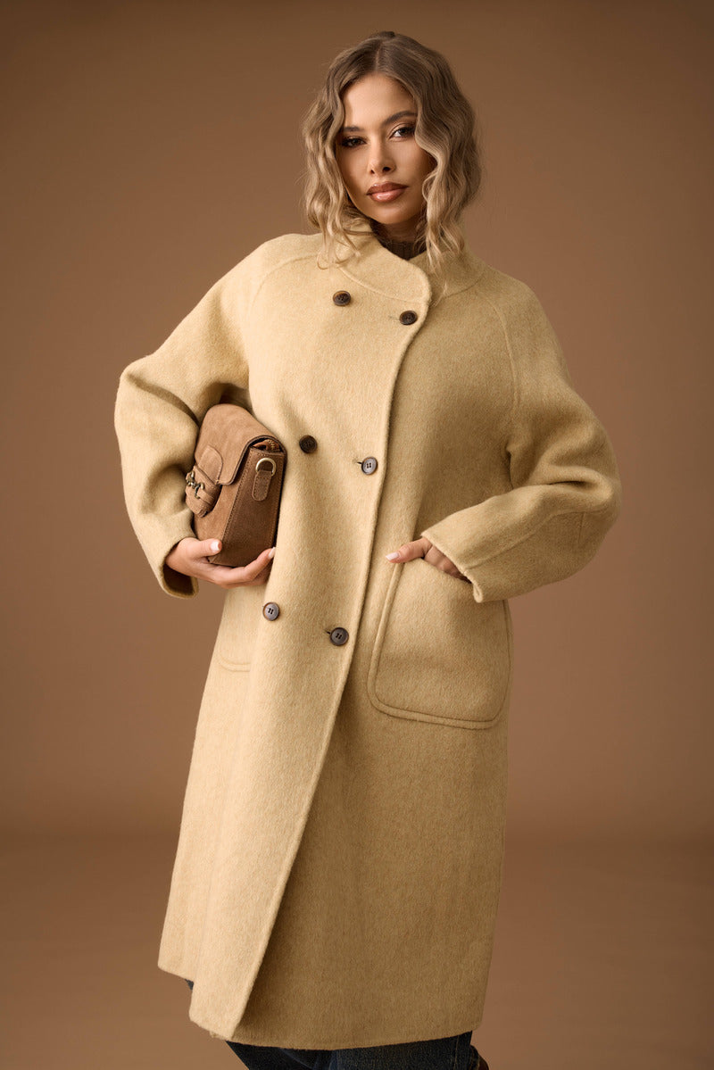 Cappotto Lungo Amy giallo|Colore:Giallo