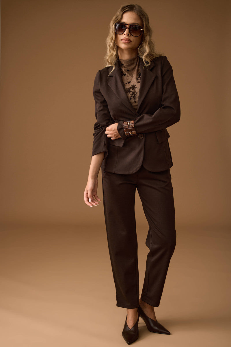 Pantalone Soft Testa di moro|Colore:Testa di moro