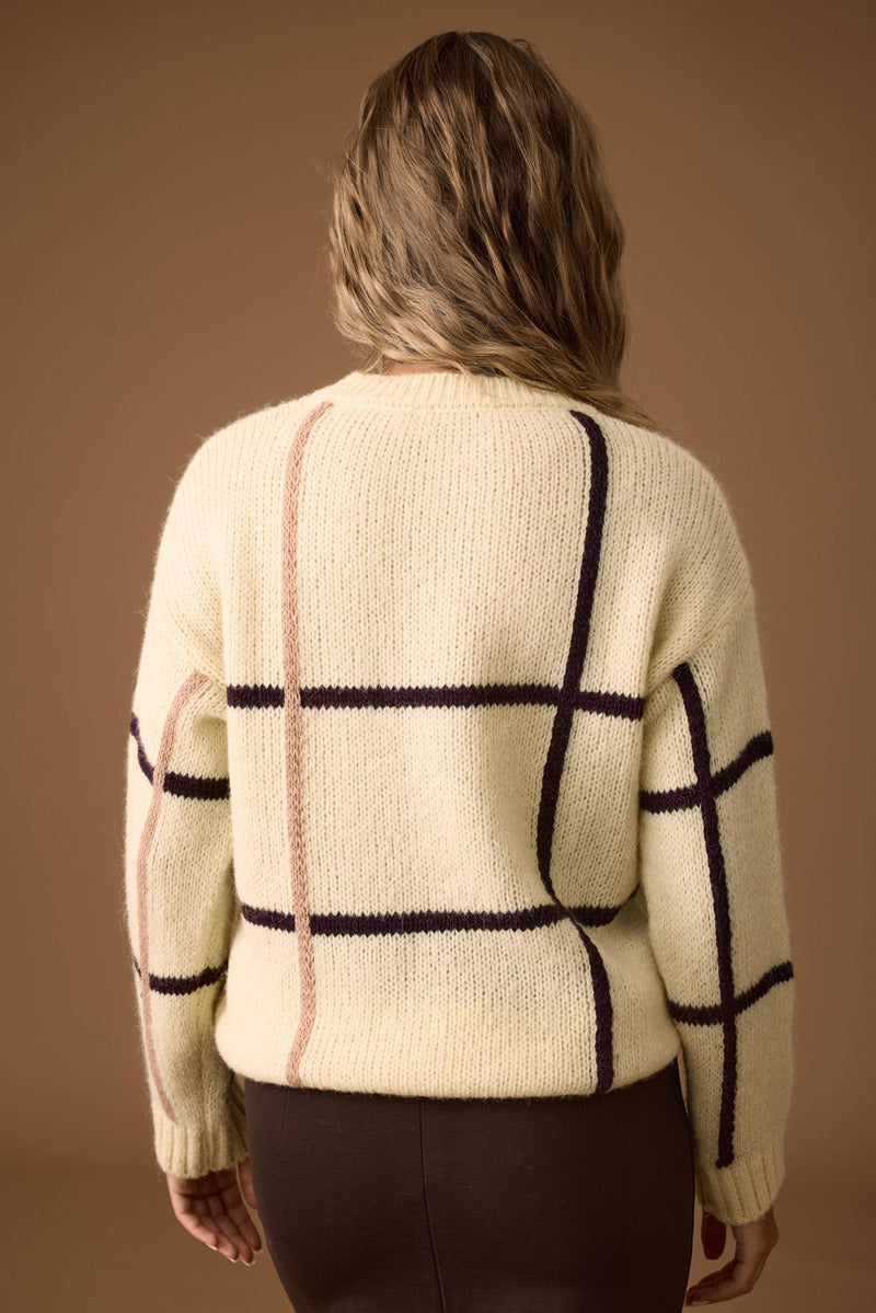 Pull Mondrian Giallo|Colore:Giallo